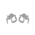 N*M Signature Logo Earrings