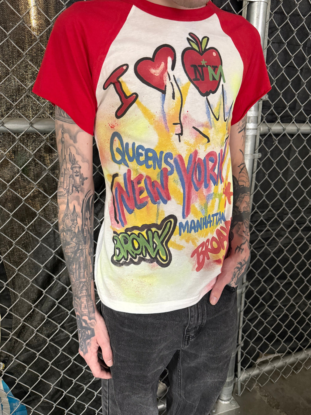 N*M “I <3 NM” Raglan Tee