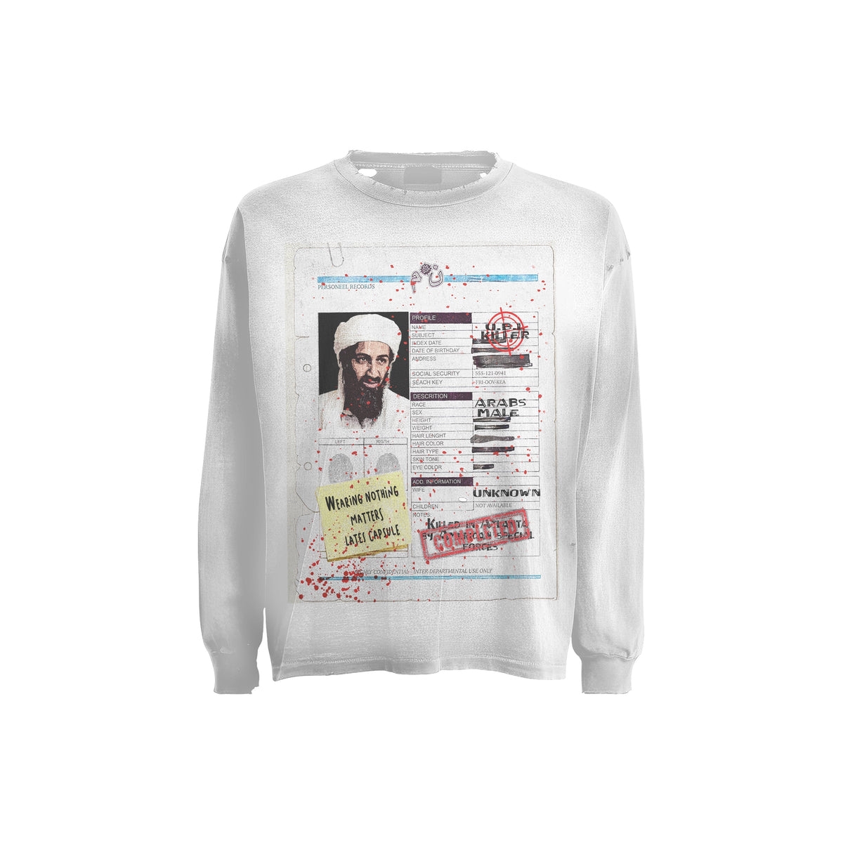 N*M “Corrupted Files” Longsleeve