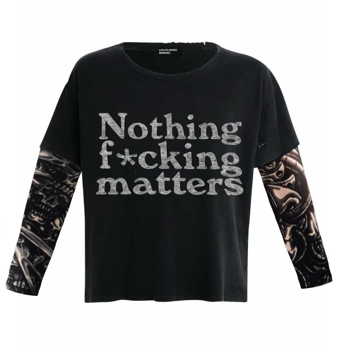 N*M “Nothing F*cking Matters” Tattoo Tee