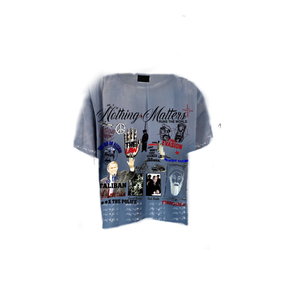 N*M Blue Sun Fade “Corruption” Tee