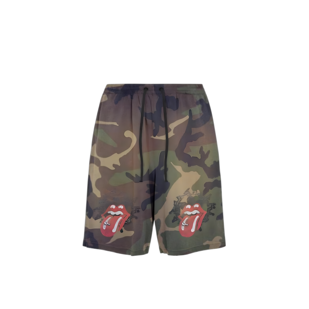 N*M “Twin Sin” Camo Shorts