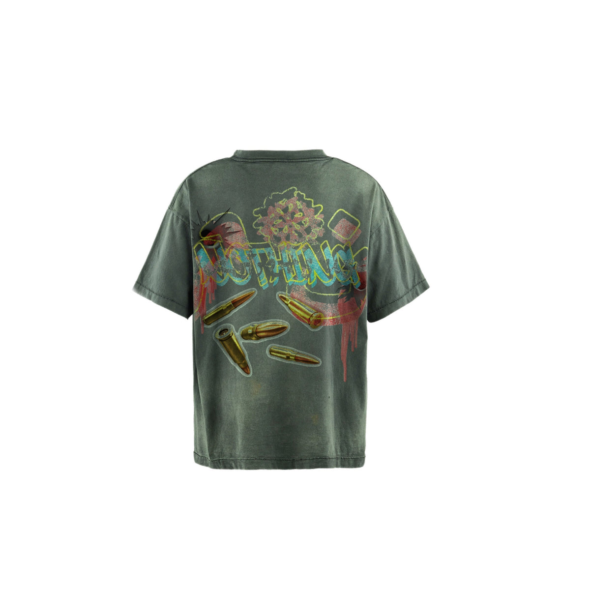 N*M Olive Green “Raider” Tee