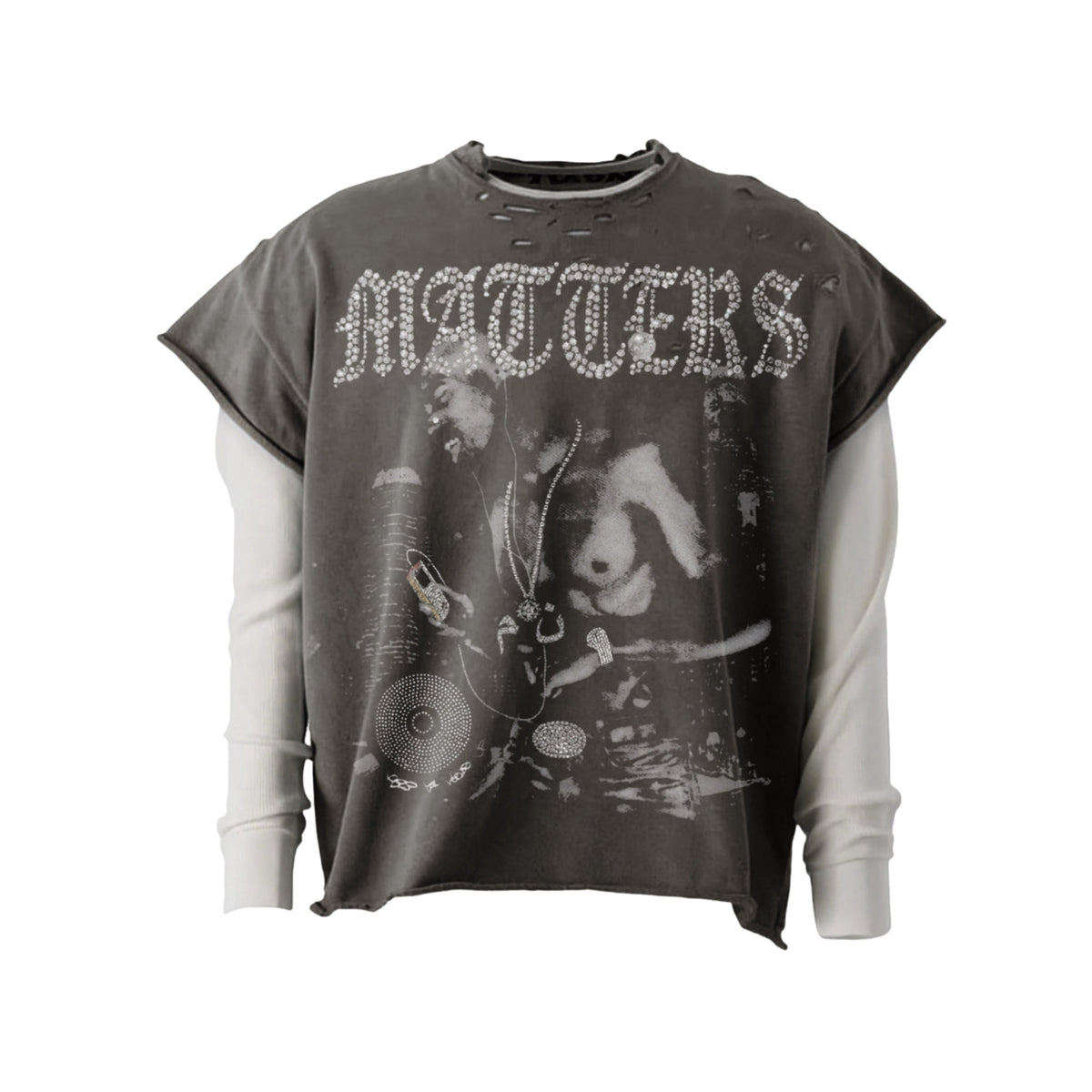 N*M “All Eyez On Me” Double Layered Tee.