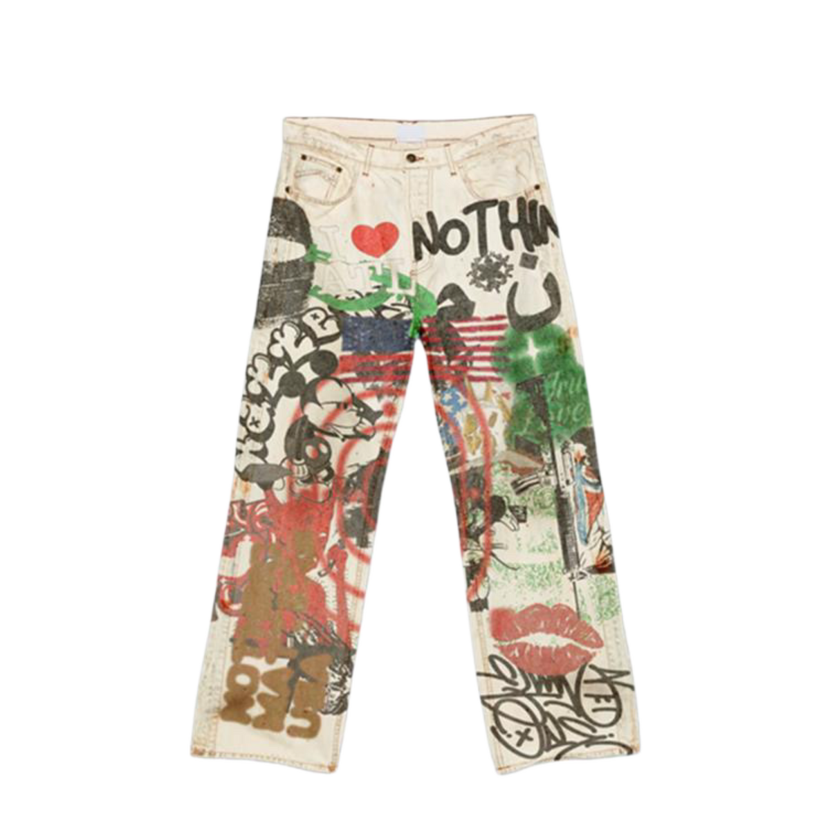 N*M “World In Pieces” Jeans
