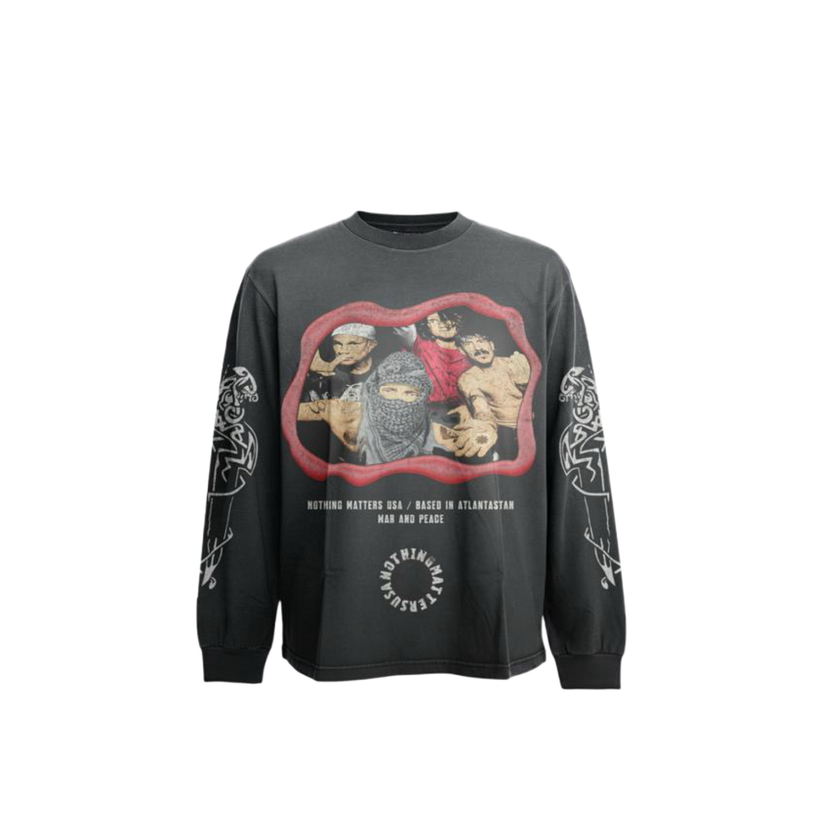 N*M “Born into conflict” long-sleeve