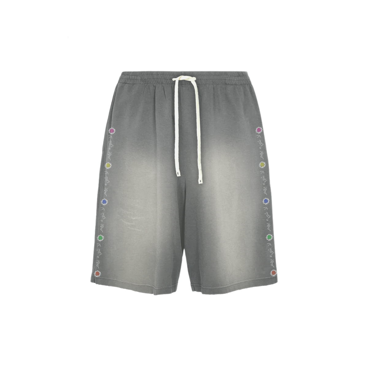 N*M “Rhinestone” Sunfaded Shorts