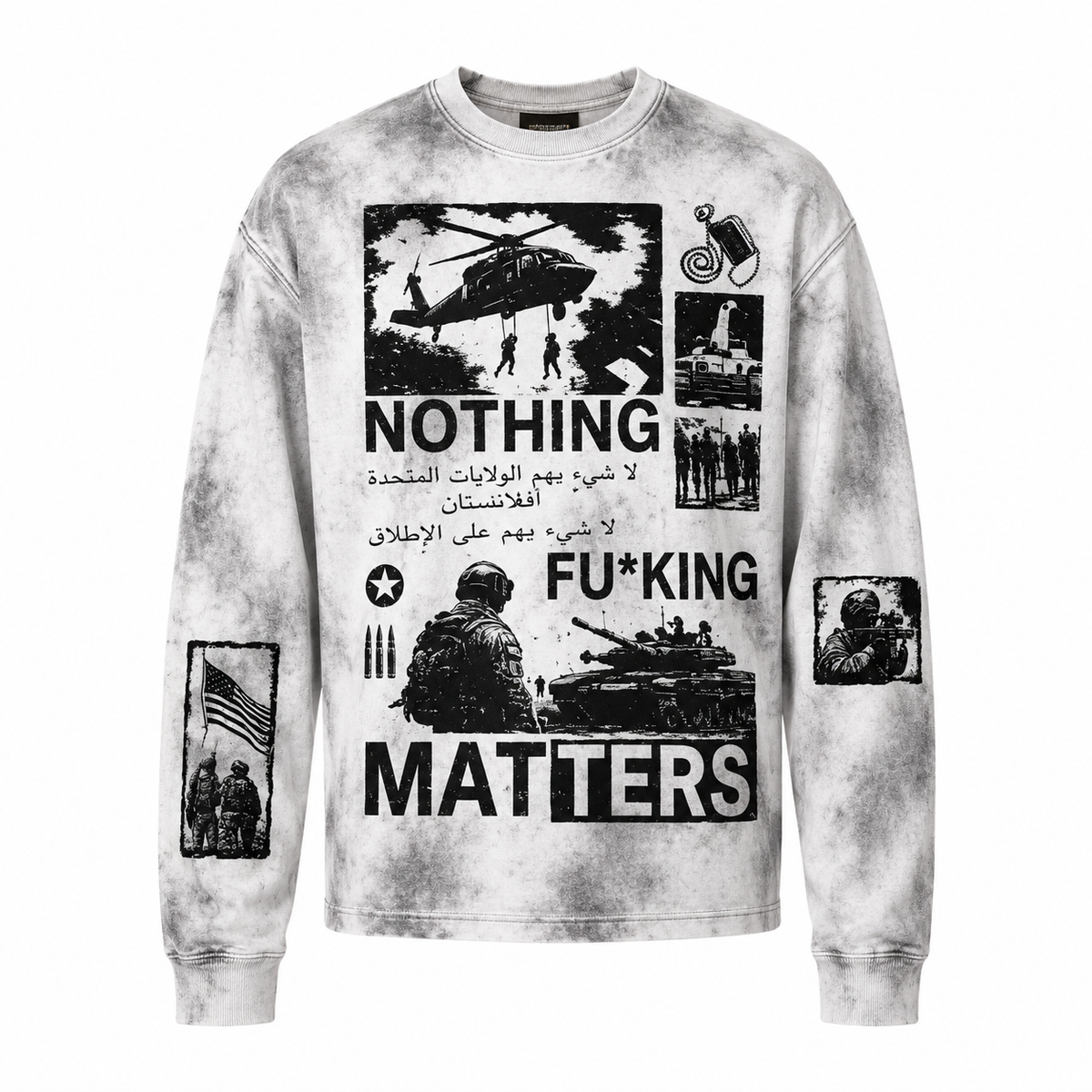 N*M “Atlantastan Militia” Long-sleeve